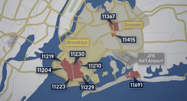 ブルックリンとクイーンズの9つの郵便番号の近隣地域が再閉鎖へ